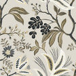 Seabrook Forest Flourish Neutral Wallpaper