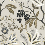 Seabrook Forest Flourish Neutral Wallpaper