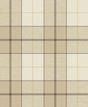 Seabrook Altarinda Plaid Latte Wallpaper