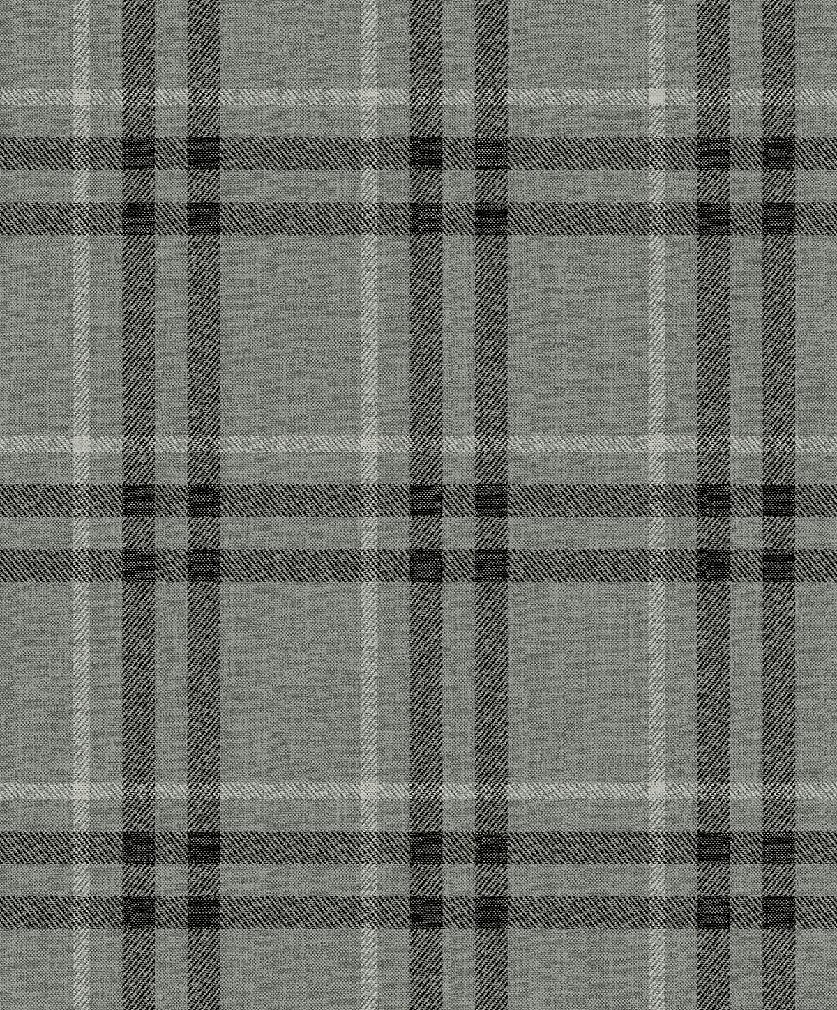 Seabrook Calverlay Plaid Stoneware Wallpaper