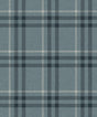 Seabrook Calverlay Plaid Light Blue Wallpaper