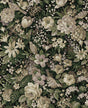 Seabrook Vintage Bird Garden Green & Mauve Wallpaper