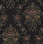 Seabrook Hasset Tapestry Floral Wrought Iron Wallpaper