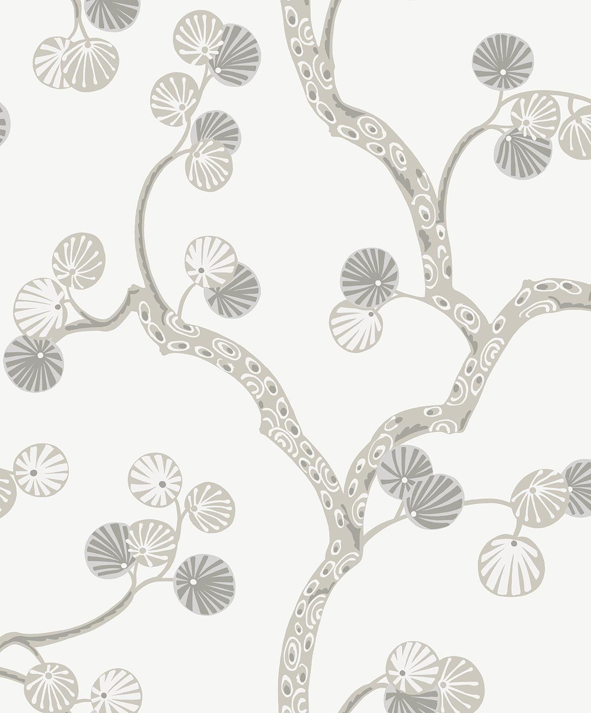 Seabrook Woodland Whimsy Snowbound Wallpaper