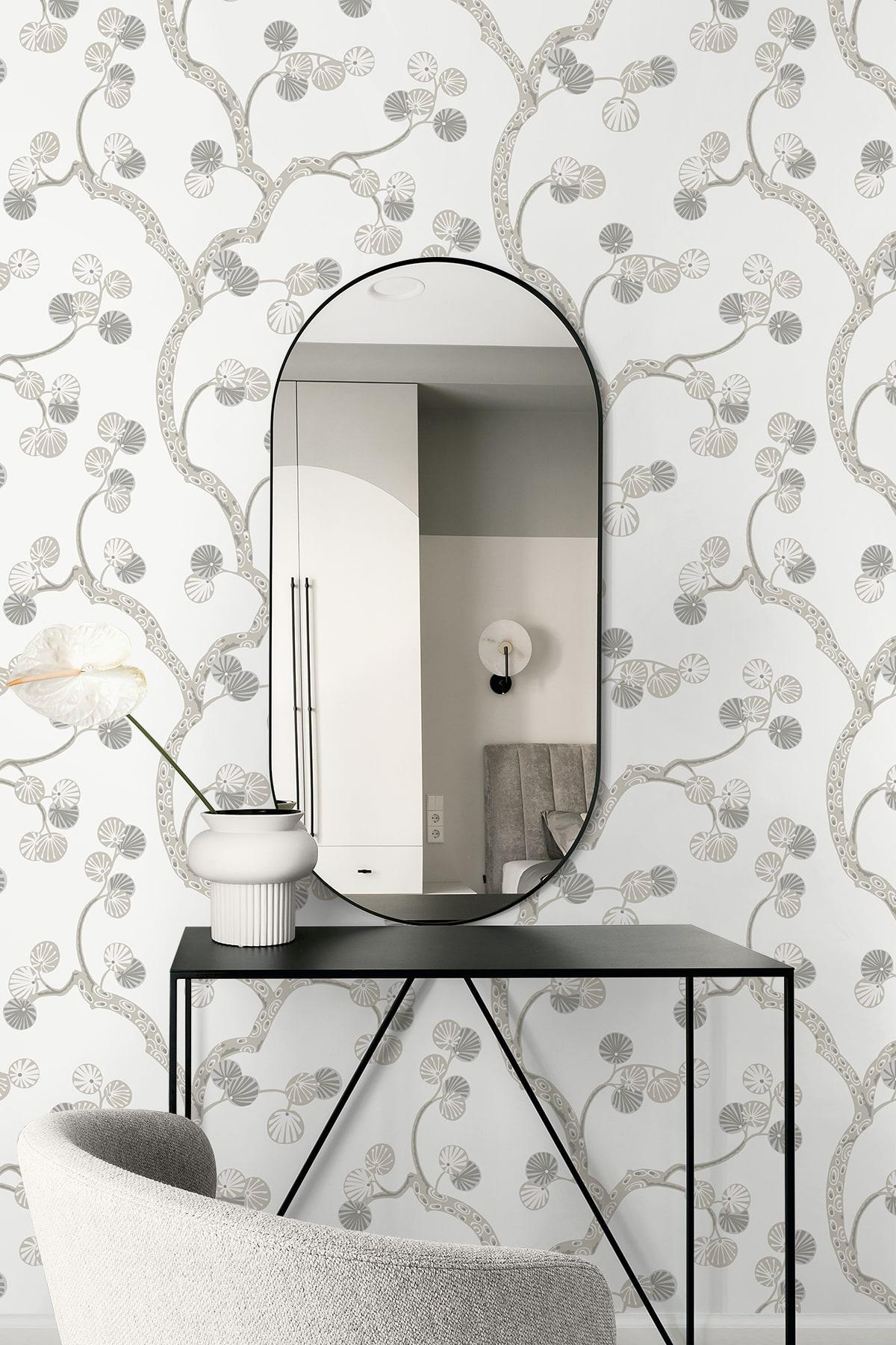 Seabrook Woodland Whimsy Snowbound Wallpaper