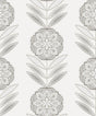Seabrook Folk Flowers Morning Fog Wallpaper