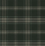 Seabrook Dellabrooke Plaid Greenery Wallpaper