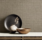 Seabrook Harvest Twine Driftwood Wallpaper