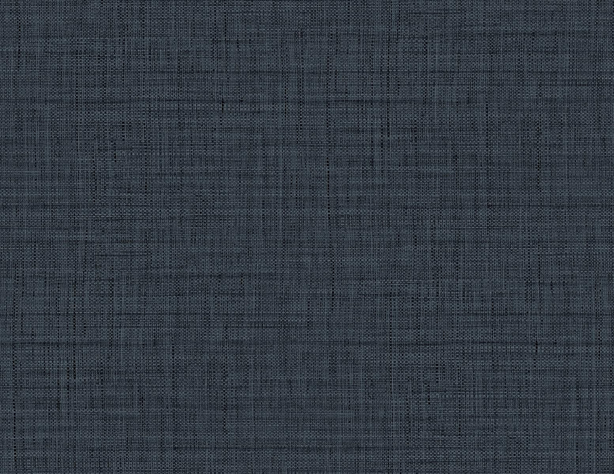 Seabrook Harvest Twine Ocean Blue Wallpaper