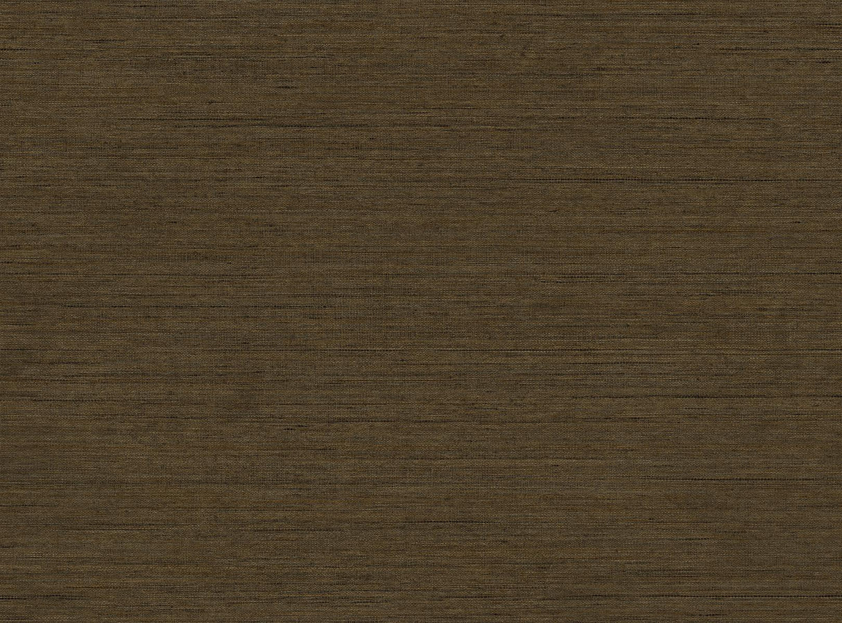 Seabrook Threaded Coffee Wallpaper