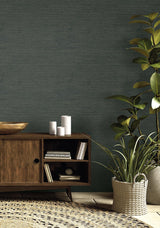 Seabrook Threaded Stormy Lake Wallpaper