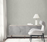 Seabrook Sun Woven Fog Wallpaper