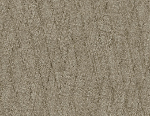 Seabrook Sun Woven Mushroom Wallpaper