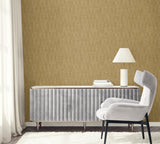 Seabrook Sun Woven Tawny Brown Wallpaper