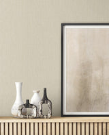 Seabrook Natural Tether Foam Wallpaper