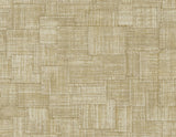 Seabrook Woven Blocks Dune Wallpaper