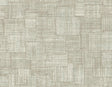 Seabrook Woven Blocks Smoke Wallpaper