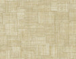Seabrook Woven Blocks Parchment Wallpaper