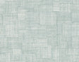 Seabrook Woven Blocks Sky Blue Wallpaper