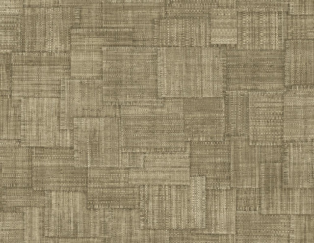 Seabrook Woven Blocks Woodbridge Wallpaper