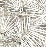 Seabrook Fossil Palm Pavestone Wallpaper