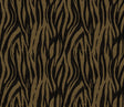 Seabrook Jazz Faux Skin Metallic Royal Gold & Obsidian Wallpaper