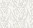 Seabrook Jazz Faux Skin Metallic Ivory & Cream Wallpaper