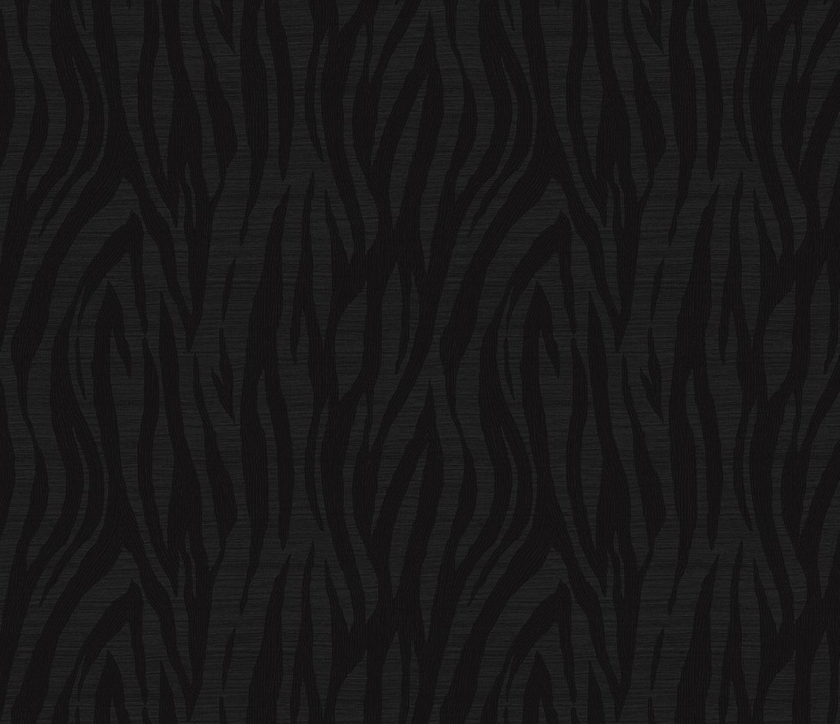 Seabrook Jazz Faux Skin Metallic Heathered Black Wallpaper