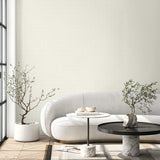 Seabrook Round Geometric Neutral Wallpaper