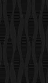 Seabrook Harmony Ikat Waves Metallic Carbon Wallpaper