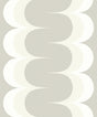 Seabrook Mandolin Geometric Stripe Paper & Fog Wallpaper