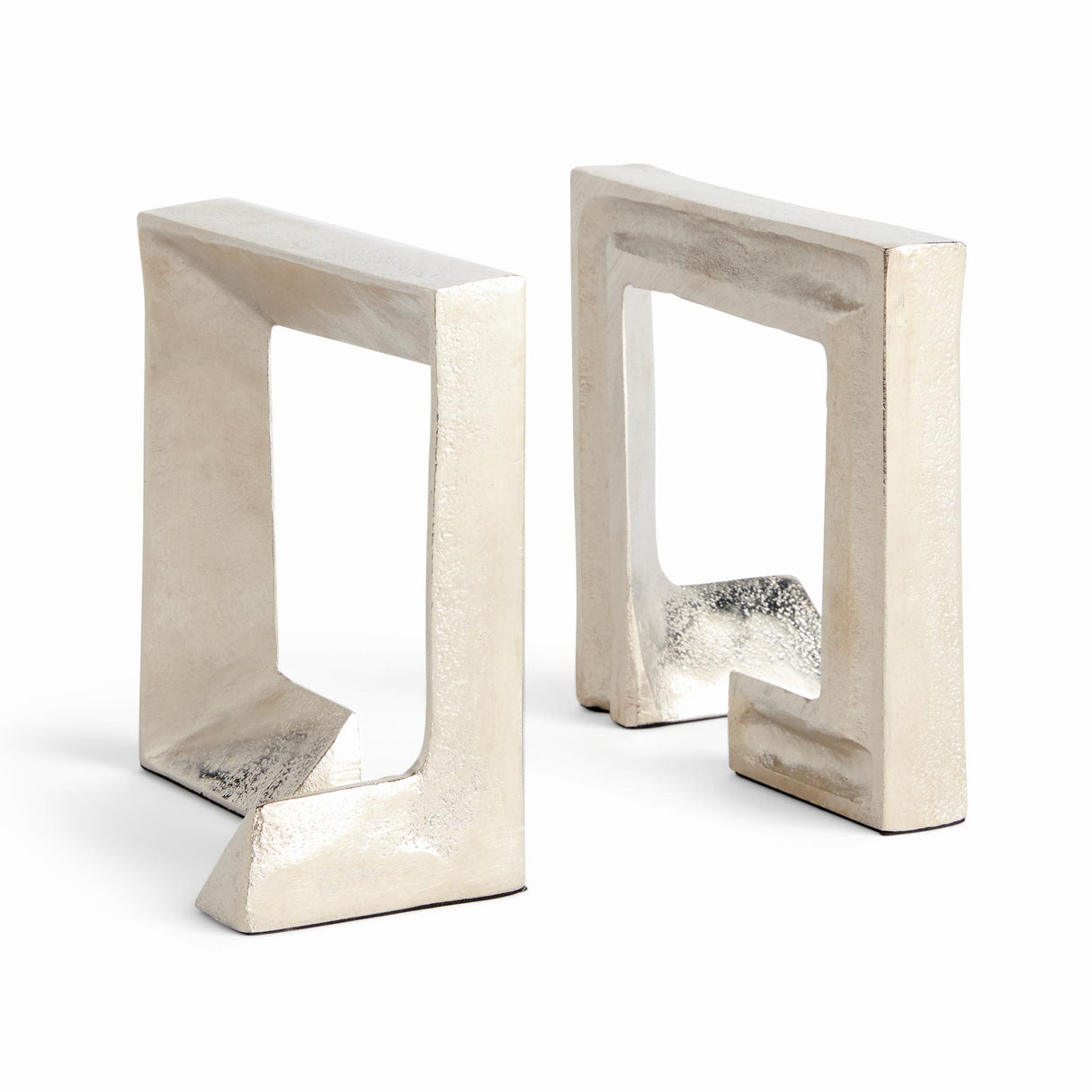 Napa Silver MERRITT BOOKENDS, SET OF 2