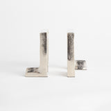 Napa Silver MERRITT BOOKENDS, SET OF 2