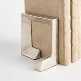 Napa Silver MERRITT BOOKENDS, SET OF 2