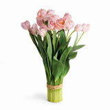 Napa Soft Pink PEONY TULIP BUNDLE DROP-IN 22"