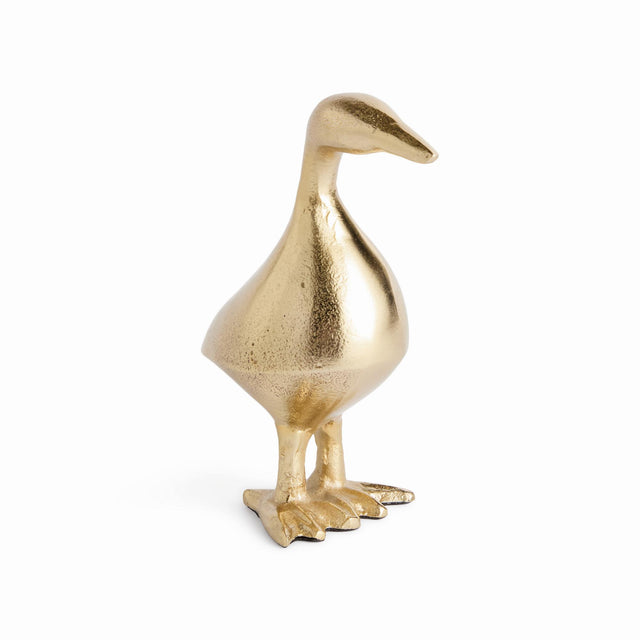 Napa Champagne Gold LITTLE DUCK SCULPTURE