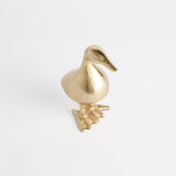 Napa Champagne Gold LITTLE DUCK SCULPTURE