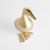 Napa Champagne Gold LITTLE DUCK SCULPTURE