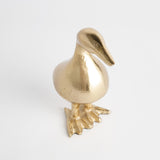 Napa Champagne Gold LITTLE DUCK SCULPTURE