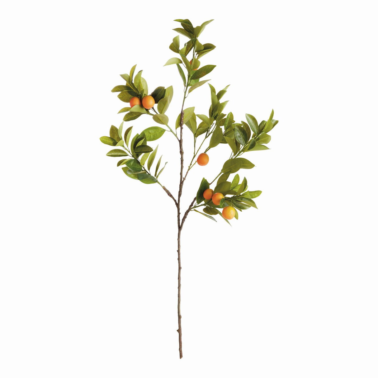 Napa Green/Orange FAUX ORANGE BRANCHES 43", SET OF 2