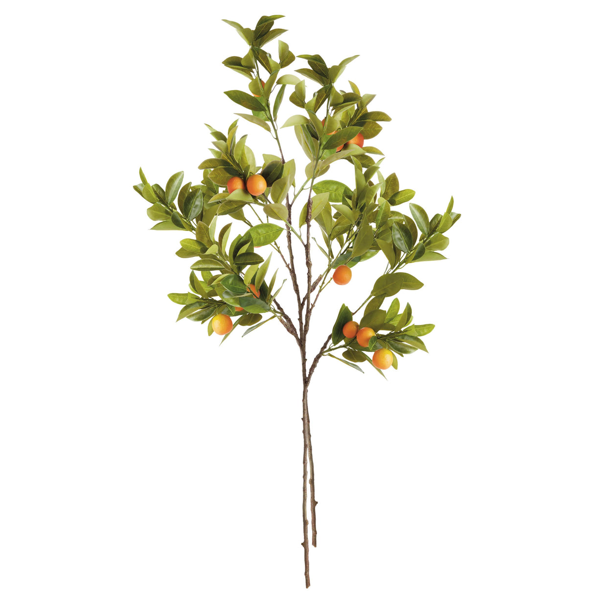 Napa Green/Orange FAUX ORANGE BRANCHES 43", SET OF 2