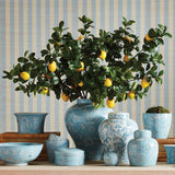 Napa Green/Yellow FAUX LEMON STEMS 31", SET OF 4