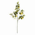 Napa Green/Yellow FAUX LEMON BRANCHES 43", SET OF 2