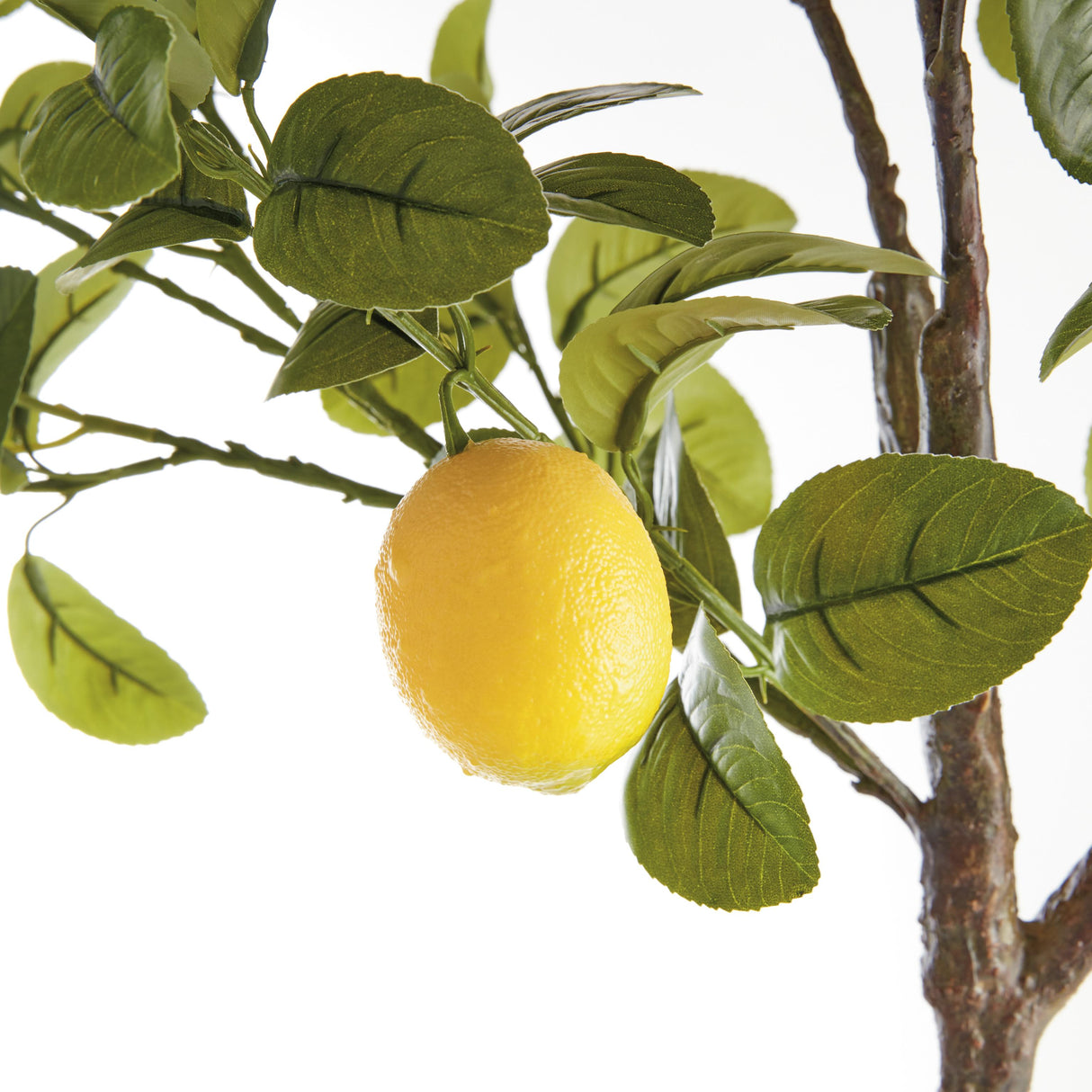 Napa Green/Yellow FAUX LEMON TREE DROP-IN 49"