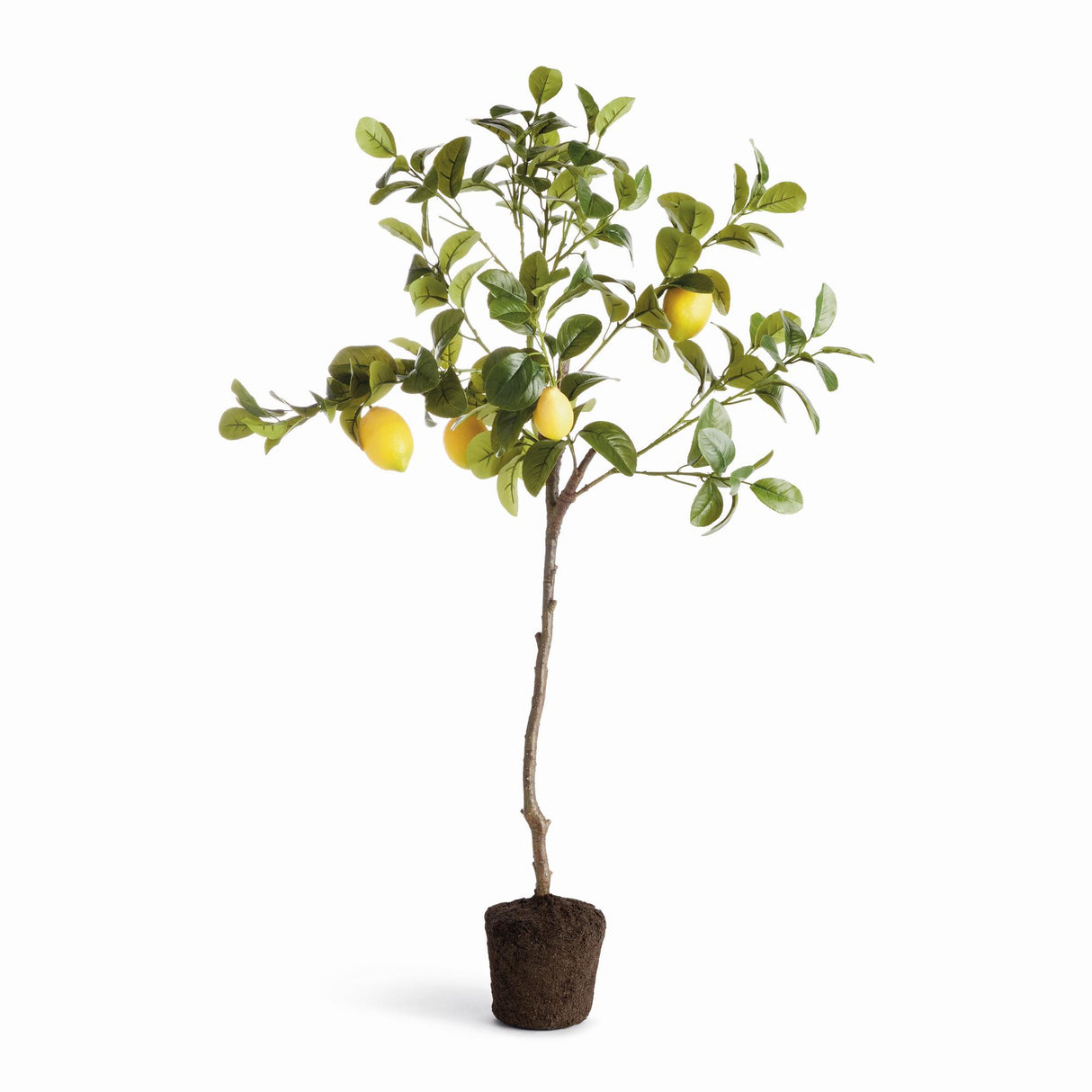 Napa Green/Yellow FAUX LEMON TREE DROP-IN 37"