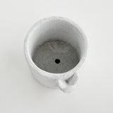 Napa White/Graywash RABBIT RELIEF POT SMALL