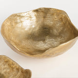 Napa Gold ROLAND ORGANIC DECORATIVE BOWLS, SET OF 2