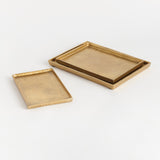 Napa Gold BRETT RECTANGULAR DECORATIVE TRAYS, SET OF 3