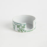 Napa Green/White IMPERIAL COASTERS, SET OF 6