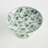 Napa Green/White IMPERIAL FOLIAGE COMPOTE SMALL
